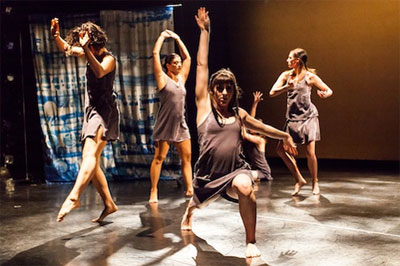 Chapman Dance’s Shifting Spaces – Photo by Lynn Lane.