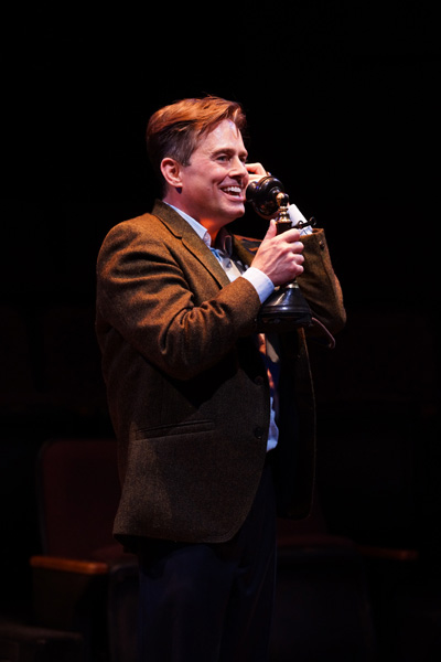 Martin Burke in the ZACH Theatre's production of This Wonderful Life. Photo by Kirk Tuck.