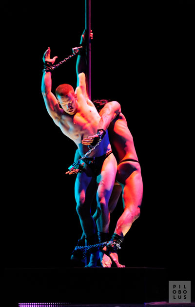 Pilobolus in Penn and Teller’s Esc. Photo by Grant Halverson.