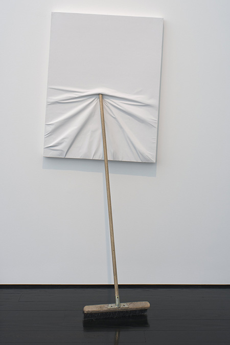 Maurizio Cattelan Untitled, 2009 Canvas, wood, and plastic 82 5⁄8 X 33 1⁄2 X 23 5⁄8 inches © Maurizio Cattelan Photo: Paul Hester 