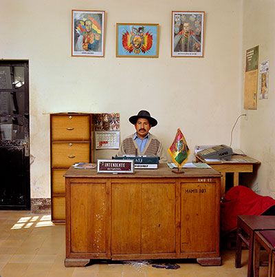 Jan Banning, Bolivia-13 [Bet., RVF (b. 1958)], from the series Bureaucratics, 2005, inkjet print, the Museum of Fine Arts, Houston, gift of the artist. © Jan Banning