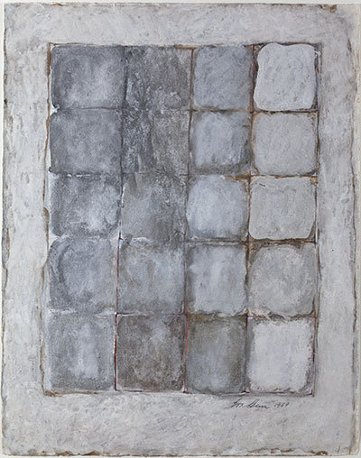 Eva Hesse No title, 1969 Gouache, watercolor, silver and bronze paint on paper 21 3/4 x 17 1/4 inches Agnes Gund Collection, New York © The Eva Hesse Estate. Courtesy Hauser & Wirth 
