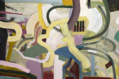 Robert Jessup, March Moves, 2014, oil on canvas, 32x48” Image courtesy of the artist and Conduit Gallery.