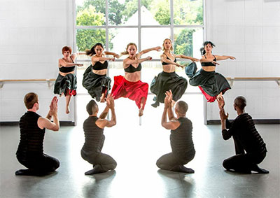 MET Dance jumping for joy in their new Caroline Street location. Photo by Ben Doyle.