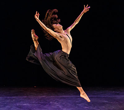 Former Ballet Austin II dancer Tanya Garcia in Thrace, by Nick Kepley. Photo by Tony Spielberg.
