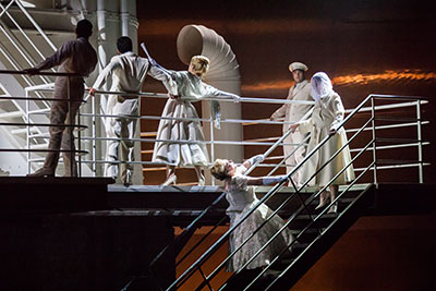  Houston Grand Opera performs The Passenger as part of the Lincoln Center Festival on July 10-13.  Photo by Lynn Lane. 