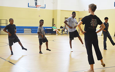 Texas Ballet Theater's CityDance Outreach Education Program. Photo courtesy of Texas Ballet Theater.