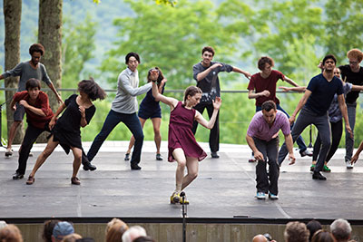 The 2014 Tap Program of The School at Jacob’s Pillow. Photo by Jamie Kraus, courtesy Jacob’s Pillow Dance.
