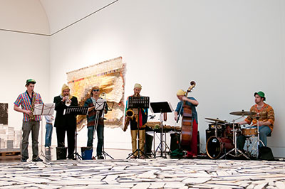 SoundSpace: MUSICIRCUS in February 2012. Photo of  Courtesy of the Blanton Museum of Art. 