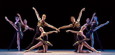 Artists of Houston Ballet in Jorma Elo's ONE/end/ONE