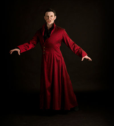 Ian Morris in Ballet San Antonio’s production of Dracula, Oct. 16-19 at the Tobin Center. Photo by Alexander Devora.