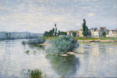 Claude Monet, The Seine at Lavacourt, 1880, oil on canvas, Dallas Museum of Art, Munger Fund