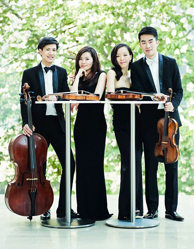 Rolston String Quartet Photo by Tianxiao Zhang.