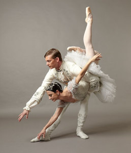 Leticia Oliviera and Carl Coomer in Ben Stevenson’s The Sleeping Beauty. Photo by Steven Visneau.