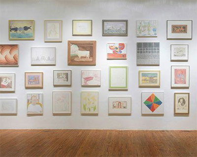 Francesca Fuchs, (Re)Collection: Paintings of Framed Paintings, Prints and Photos, Texas Gallery, Houston, Texas