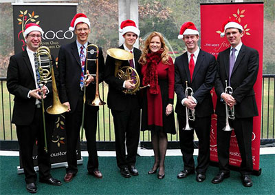 Ilan Morgenstern, Thomas Hulten, Gavin Reed, Alecia Lawyer, Logan Kavanaugh and George Chase of ROCO. Photo by Teri Golas.