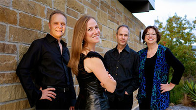 SOLI Chamber Ensemble: Stephanie Key-clarinet, Carolyn True-piano, Ertan Torgul-violin, and David Mollenauer-cello. Photo by Jason Murgo 