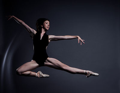 Juliann Hyde of Avant Chamber Ballet. Photo by Brian Guilliaux.