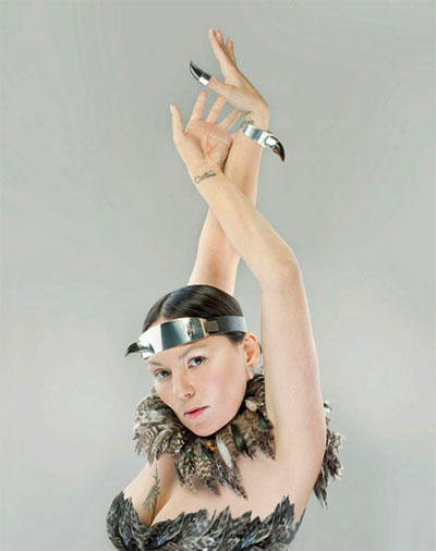 Tanya Tagaq performs with Nanook of the North on April 2 at Stateside at the Paramount. Photo courtesy of the artist.