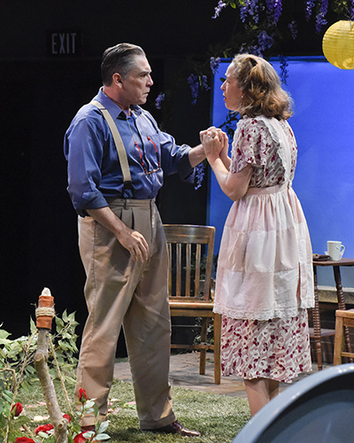 Terry Martin and Diana Sheehan in All My Sons. Photo by Karen Almond.