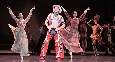 Ian Casady, Emily Bowen and Elise Judson in Tales of Texas Photo by Amitava Sarkar.