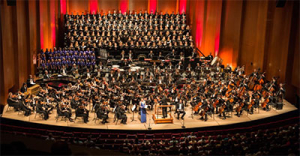 Houston Symphony with the Colombian Youth Philharmonic in Carmina Burana. Photo by Wilson Parish.