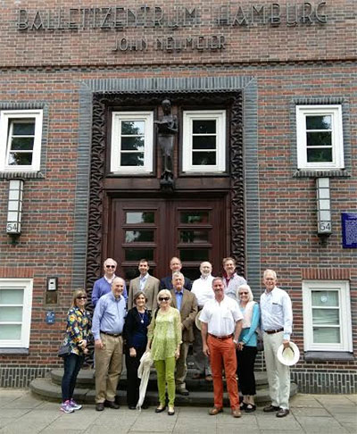 Houston Ballet patrons traveled to Hamburg to enjoy the Hamburg Ballet Days Festival performances. Photo courtesy of Houston Ballet.