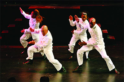 Step Afrika performs on Sept. 19 at Miller. Photo courtesy of Step Afrika. 