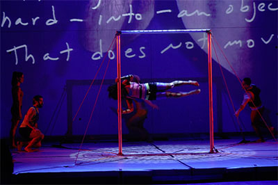 Streb: Forces performs on Oct. 30-31. Photo courtesy Streb Extreme Action Company. 