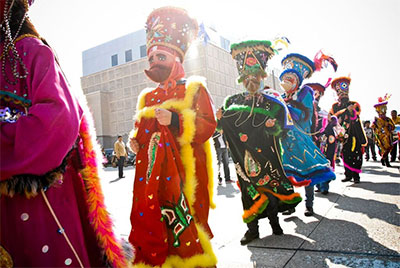 Feast Day of the Virgin of Guadalupe. Photo by Mayra Beltran.