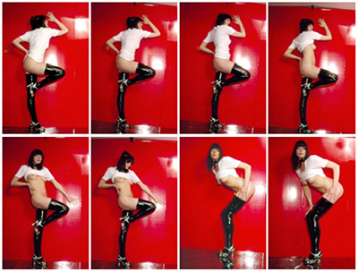 Cosey Fanni Tutti, Szabo Sessions, 2010 Volume I 4 Poses, 28 Giclée Prints Edition of 10 Closed dimensions: 53 x 37 x 5 cm.