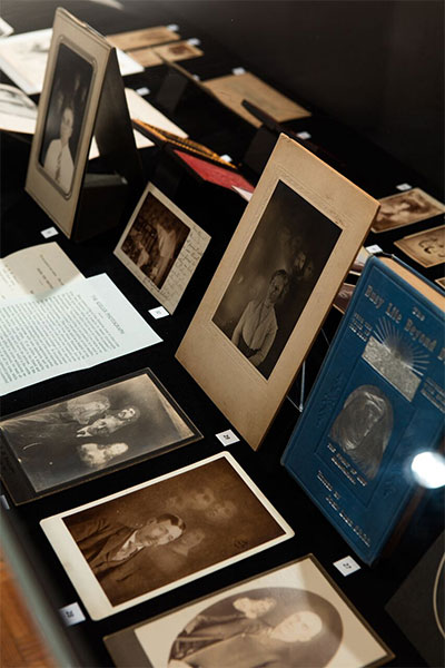 Selection of photographs and books on Spirit Photography from the Collection of Jack and Beverly Wilgus.