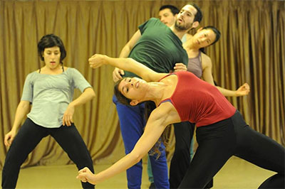 Idan Sharabi and Dancer. Photo by Tami Weiss.