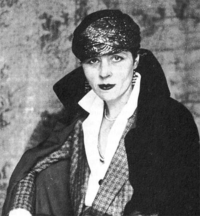 Djuna Barnes.