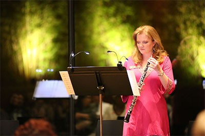 ROCO founder and oboist Alecia Lawyer. Photo by Joel Luks.