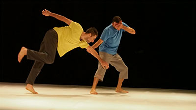 Yossi Berg and Oded Graf in Heroes (Part 2). Photo by Gadi Dagon.