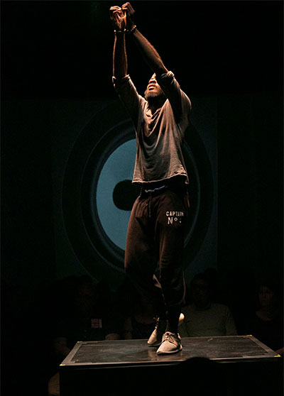 Joel Rivera in Jehlan Vaughn, choreography by Rivera and Jarell Rochelle.