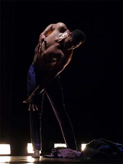 Helanius Wilkins performs in Dance Source Houston’s Barnstorm Dance Fest on Program A on June 16 & 18 at The Barn.Photo by Charles H. Black.