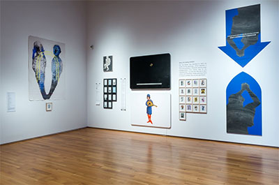 Guo Xi, There never should have been an artist named Jia Siwen, 2012-2014. Installation view at Asia Society Texas Center, 2016. Multimedia. Courtesy of the artist, Red Brick Art Museum, and Inna Contemporary Art Space. Photo by Alex Barber.