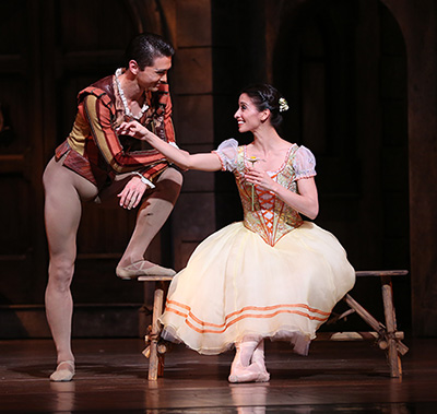 Karina Gonzalez and Charles-Louis Yoshiyama in Stanton Welch's Giselle.