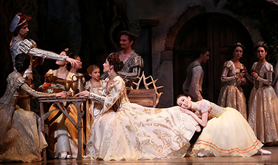 Artists of Houston Ballet in Stanton Welch's Giselle. 