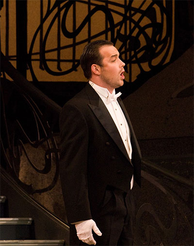 Stephen Costello Dallas Opera production of The Merry Widow. Photo by Karen Almond, Dallas Opera.