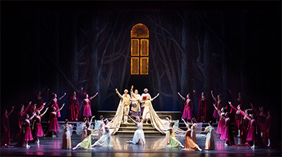 Artists of Pennsylvania Ballet in Ben Stevenson’s Cinderella. Photo by Alexander Iziliaev.