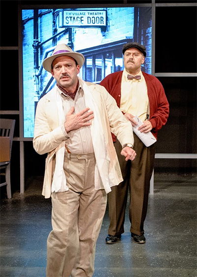 Jakie Cabe (Victor) and Randy Pearlman (Chick) in Bruce Graham's, Funnyman.