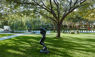 Nasher Sculpture Center garden, Credit Tim Hursley.