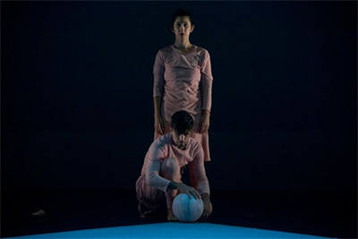 Laura Gutierrez and James Koroni in Jonah Bokaer’s Rules Of The Game at the 2016 Brisbane Festival. Photo by Atmosphere Photography. 