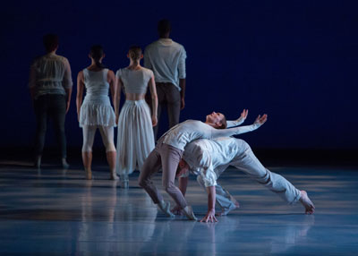 The Houston Met Dance Company in Laura Edson’s After The Rain.  Photo by Ben Doyle, Runaway Productions. 