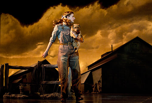 Danielle Wade as Dorothy in the Original Toronto Cast of The Wizard of Oz.  Photo by CYLLA VON TIEDEMANN.