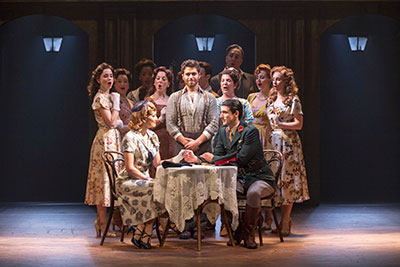 Josh Young as Che and touring cast of Evita - photo by Richard Termine.jpg 