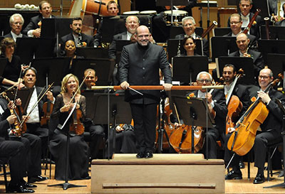 Dallas Symphony Orchestra  and Jaap van Zweden  Photo by Kristina Bowman.